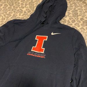 Size medium Nike UIUC hoodie (womens) university of illinois, u of i